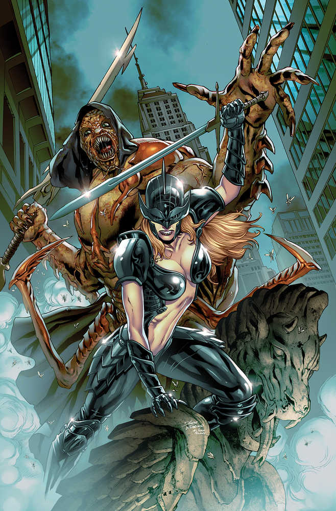 Grimm Spotlight Black Knight vs Lord Of Flies Cover A Vitorino