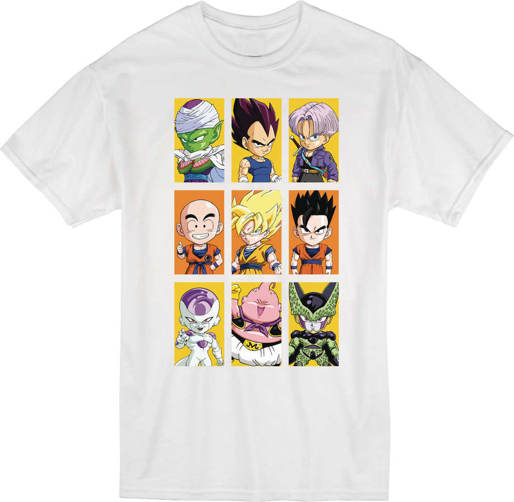 Dragonball Z Chibi Cast T-Shirt MED 