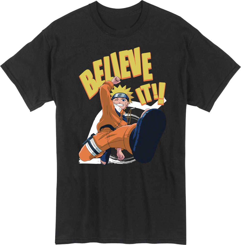 Naruto Believe It T-Shirt LG 