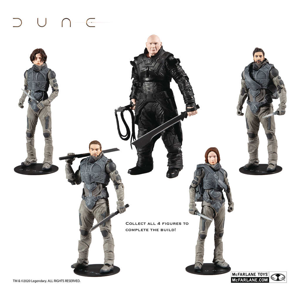 Dune Build A 7 In Scale Action Figure Wv1 Assortment  