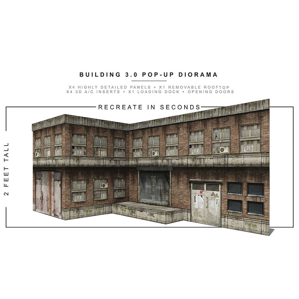 Extreme Sets Building 3 Pop Up 1/12 Scale Diorama  