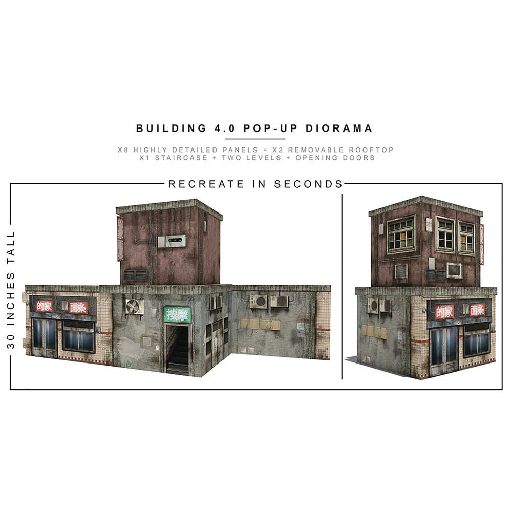 Extreme Sets Building 4 Pop Up 1/12 Scale Diorama  