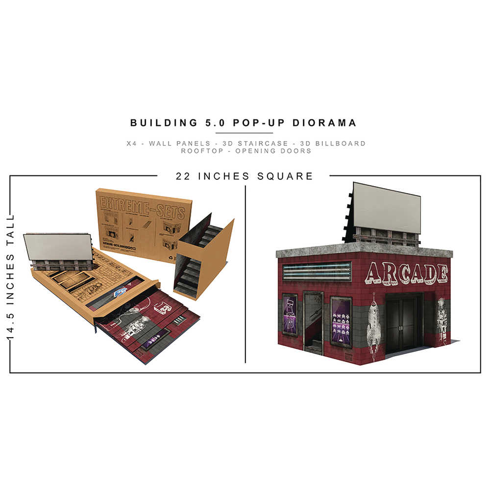 Extreme Sets Building 5 Pop Up 1/12 Scale Diorama  