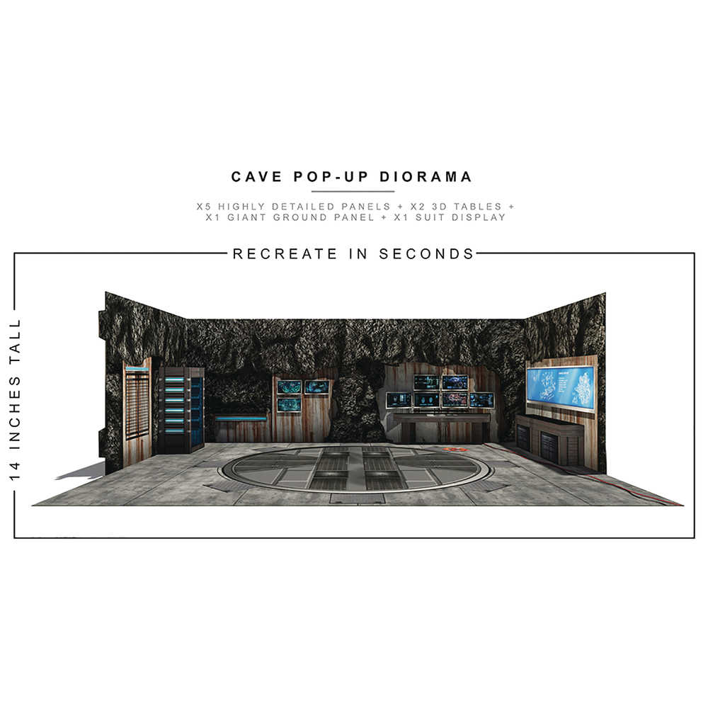 Extreme Sets Cave Pop Up 1/12 Scale Diorama  