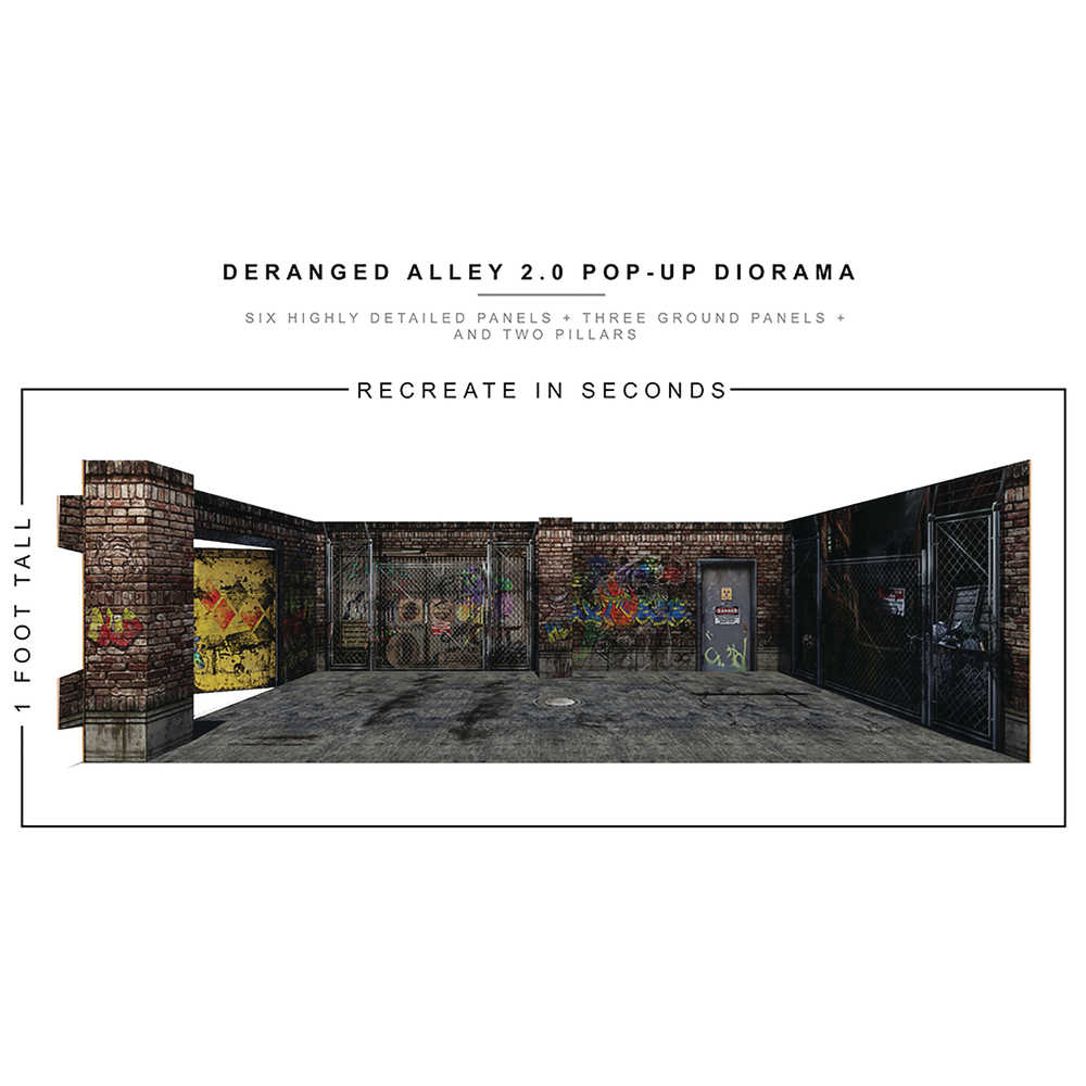 Extreme Sets Deranged Alley 2 Pop Up 1/12 Scale Diorama (Net