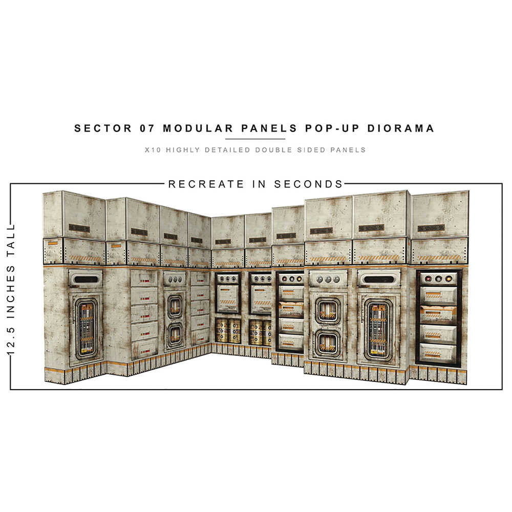 Extreme Sets Sector 7 Modular Panel Pop Up 1/12 Diorama (Net