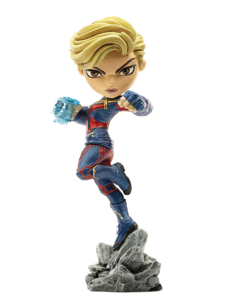 Minico Avengers Endgame Captain Marvel Vinyl Statue 