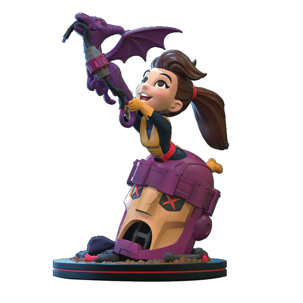 Marvel Heroes Kitty Pryde & Lockheed Q Figure Elite Diorama 