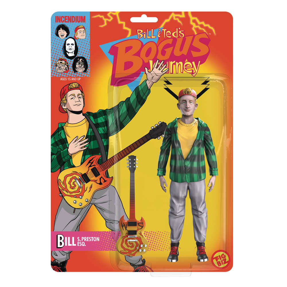 Bill And Teds Bogus Journey Bill 5 In Action Figure 
