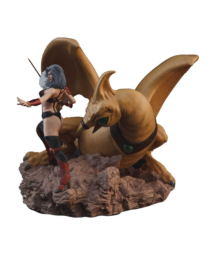 Heavy Metal Taarna Deluxe 1 in 10 Scale Statue  