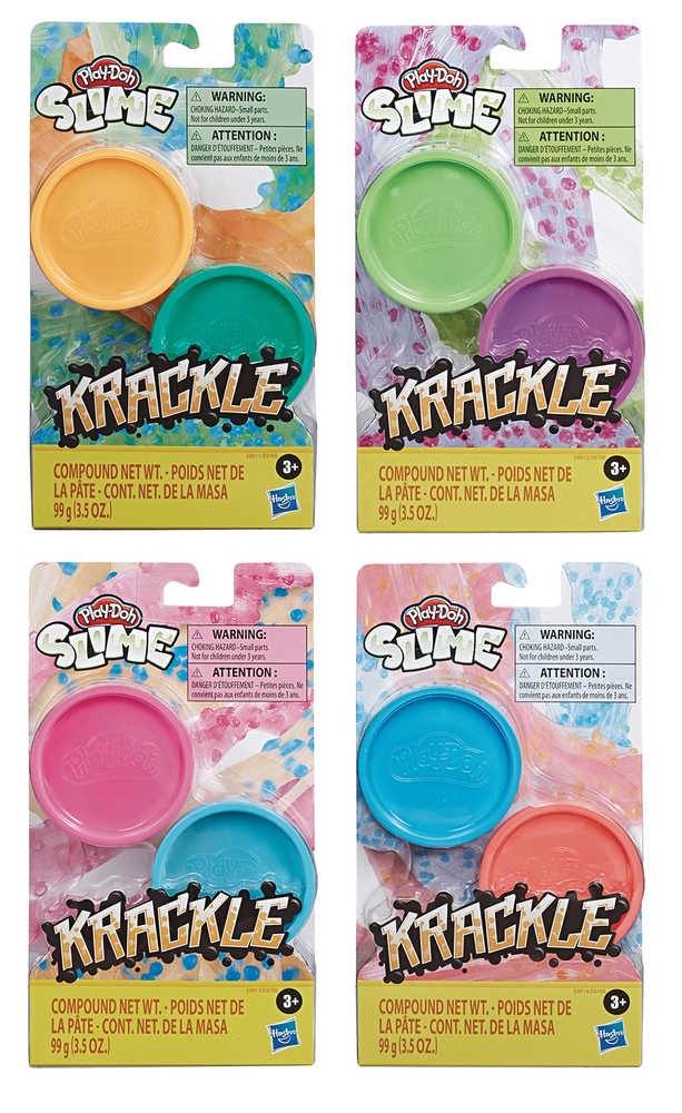 Play Doh Krackle Slime Single Can Assortment 202001  