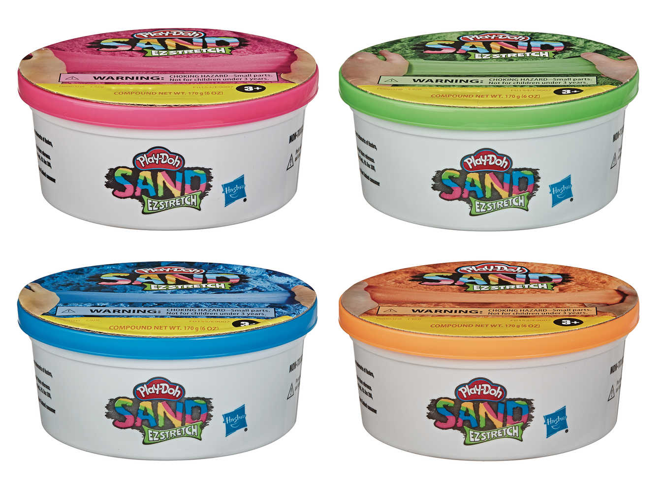 Play Doh Sand Ez Stretch Single Can Assortment 202001  