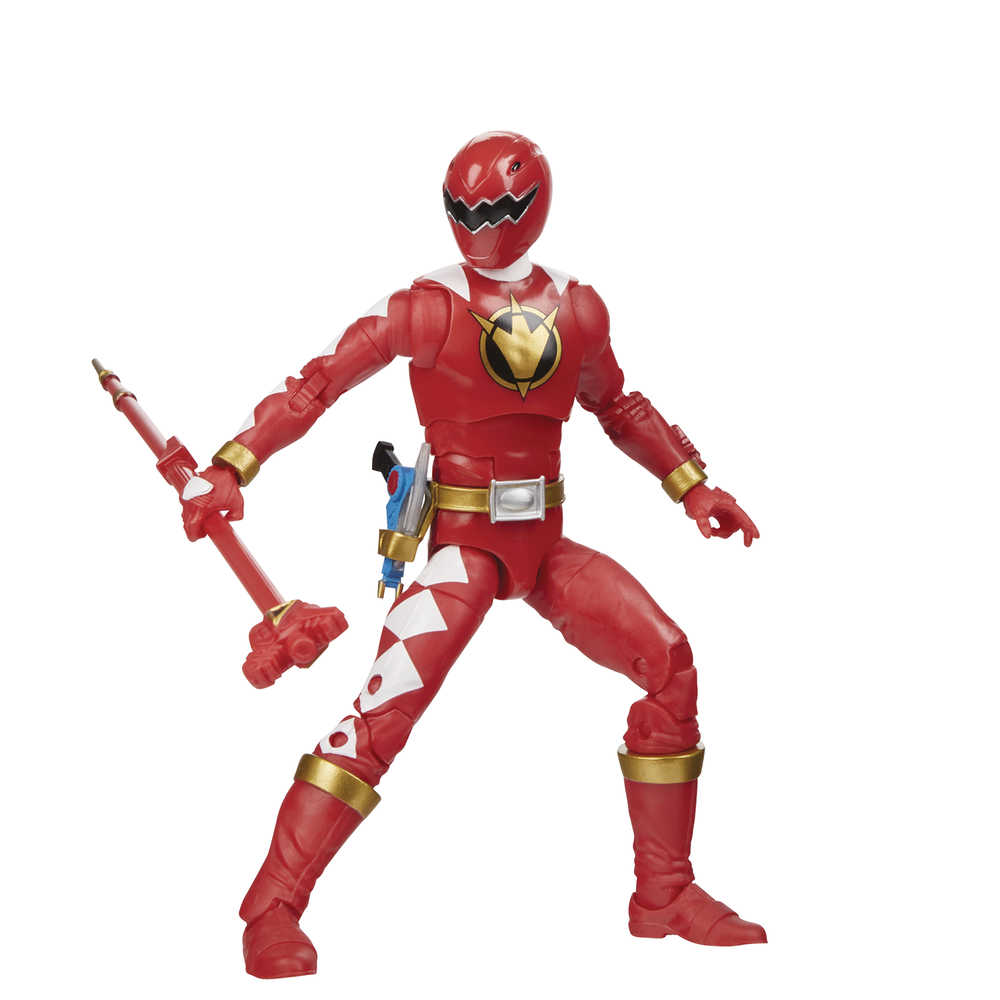 Power Rangers Lightning Dt Red Ranger 6 In Action Figure Case  