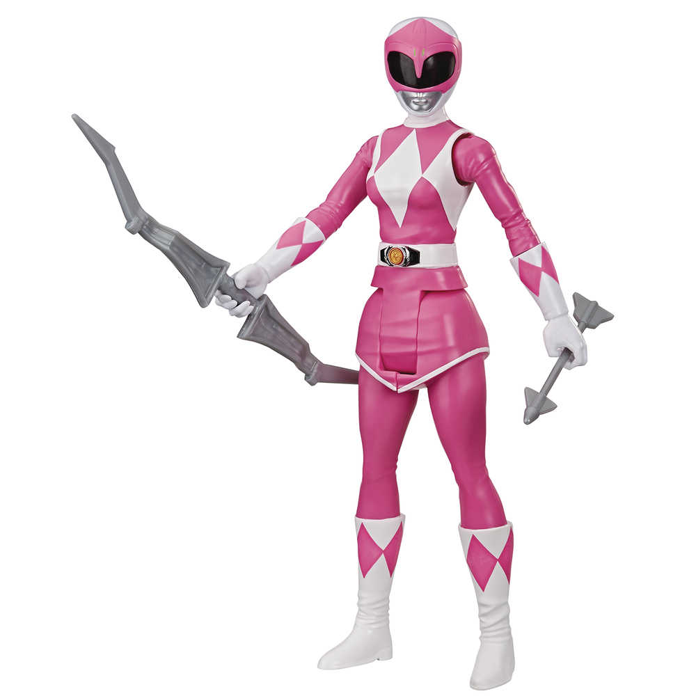 Power Rangers MMPR Pink Ranger 12 In Action Figure Case  