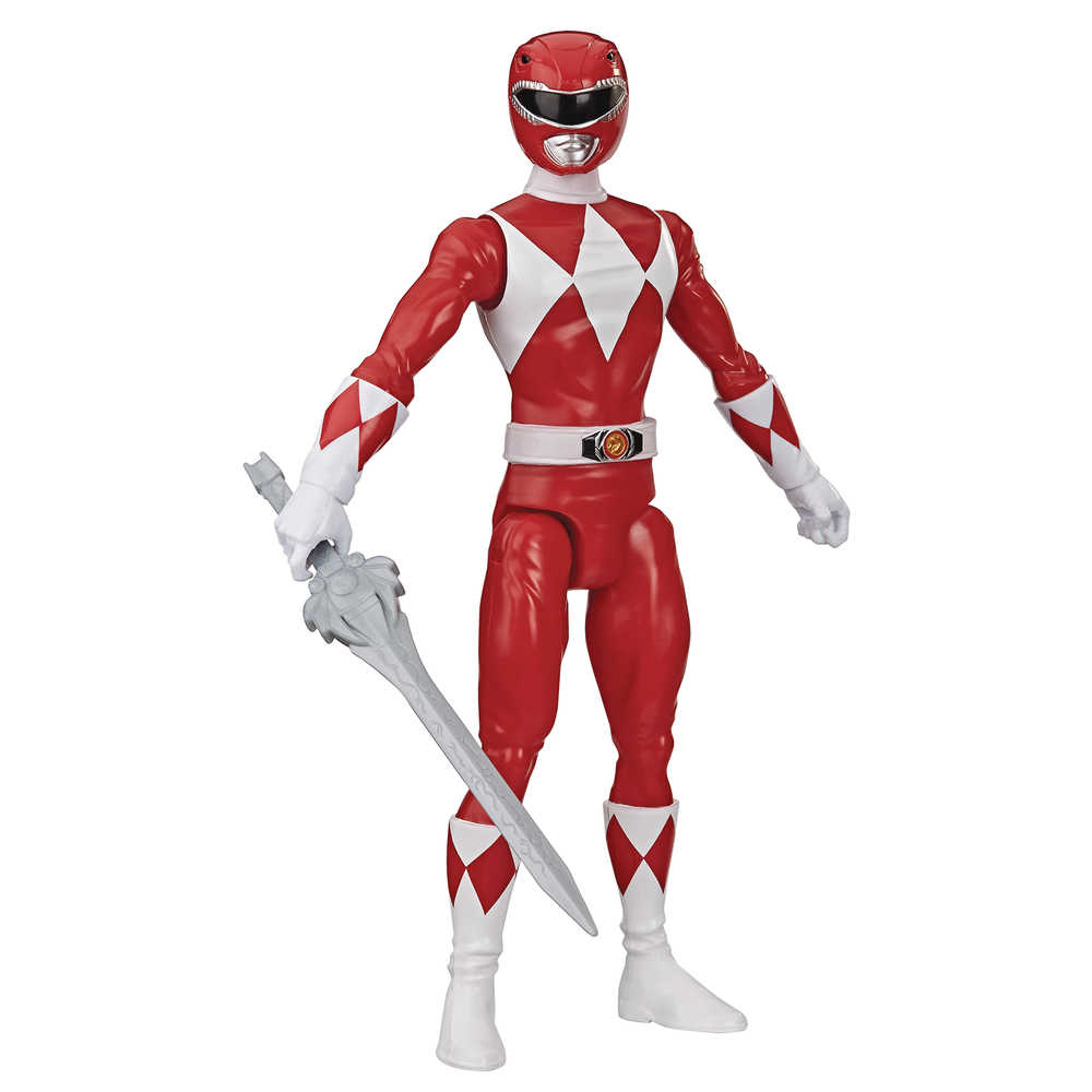 Power Rangers MMPR Red Ranger 12 In Action Figure Case  