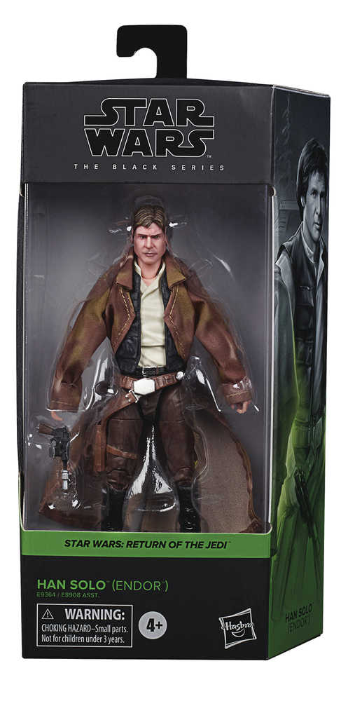 Star Wars Black E6 6 In Han Solo Action Figure Case  