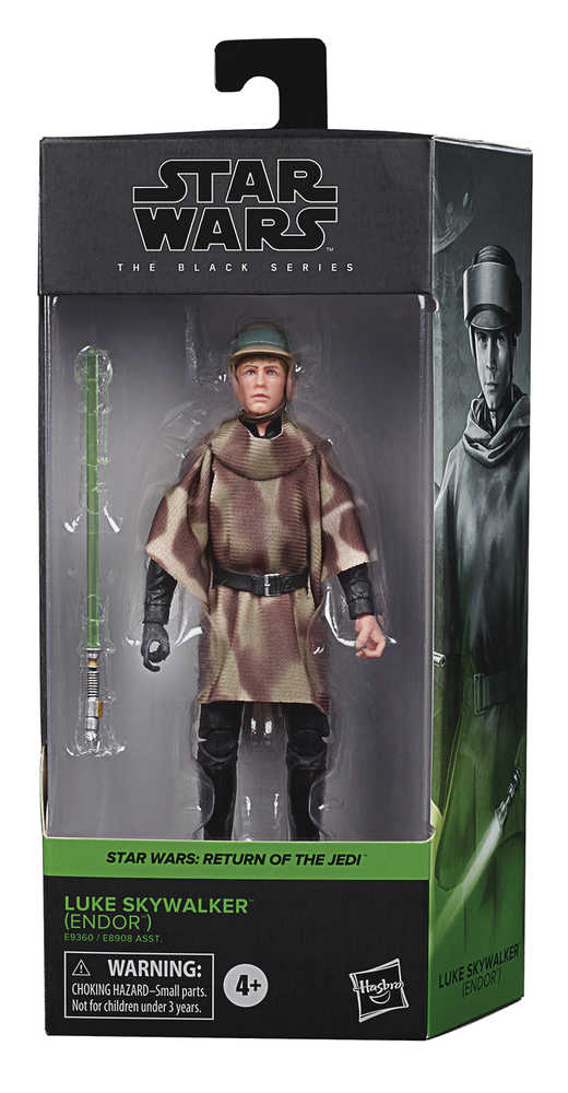 Star Wars Black E6 6 In Luke Skywalker Action Figure Case  