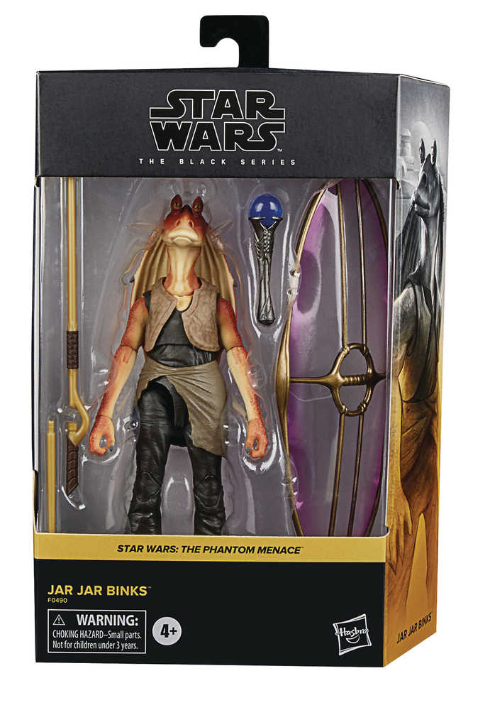 Star Wars Black Series 6 In Deluxe Jar Jar Binks Action Figure Case  