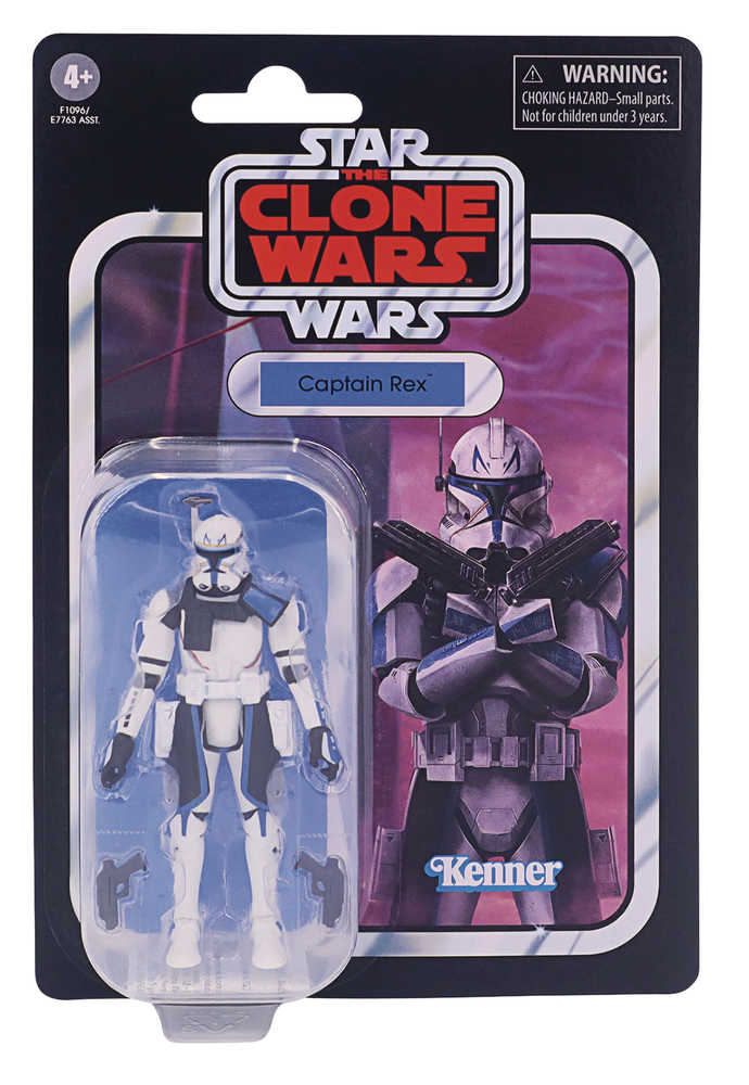 Star Wars Vintage Captain Rex 3 3/4 In Action Figure Case  