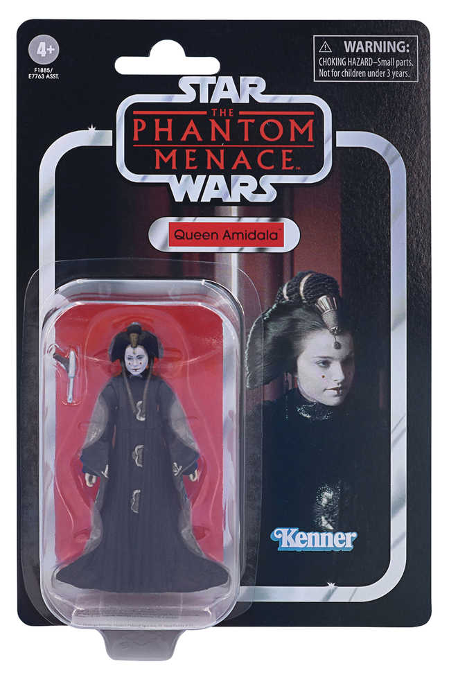 Star Wars E1 Vintage 3 3/4 In Queen Amidala Action Figure Case  