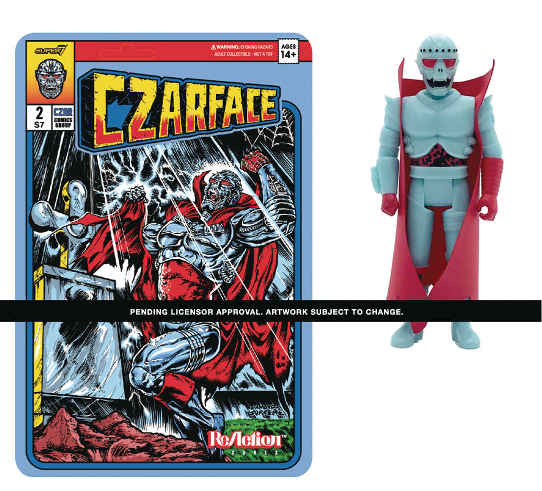 Czarface Comic Recolor Reaction Figure  