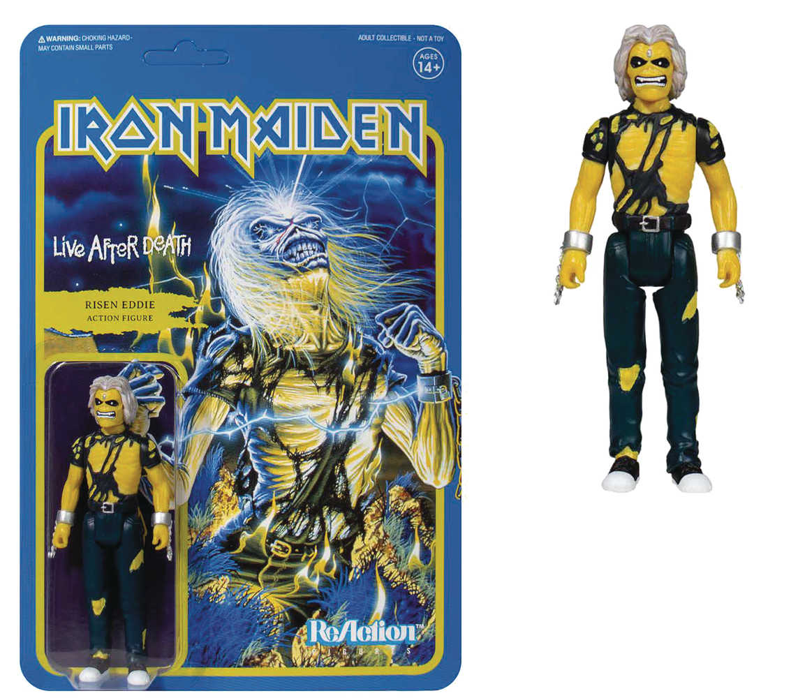 Iron Maiden Live After Death Risen Eddie Reaction Figure (Ne