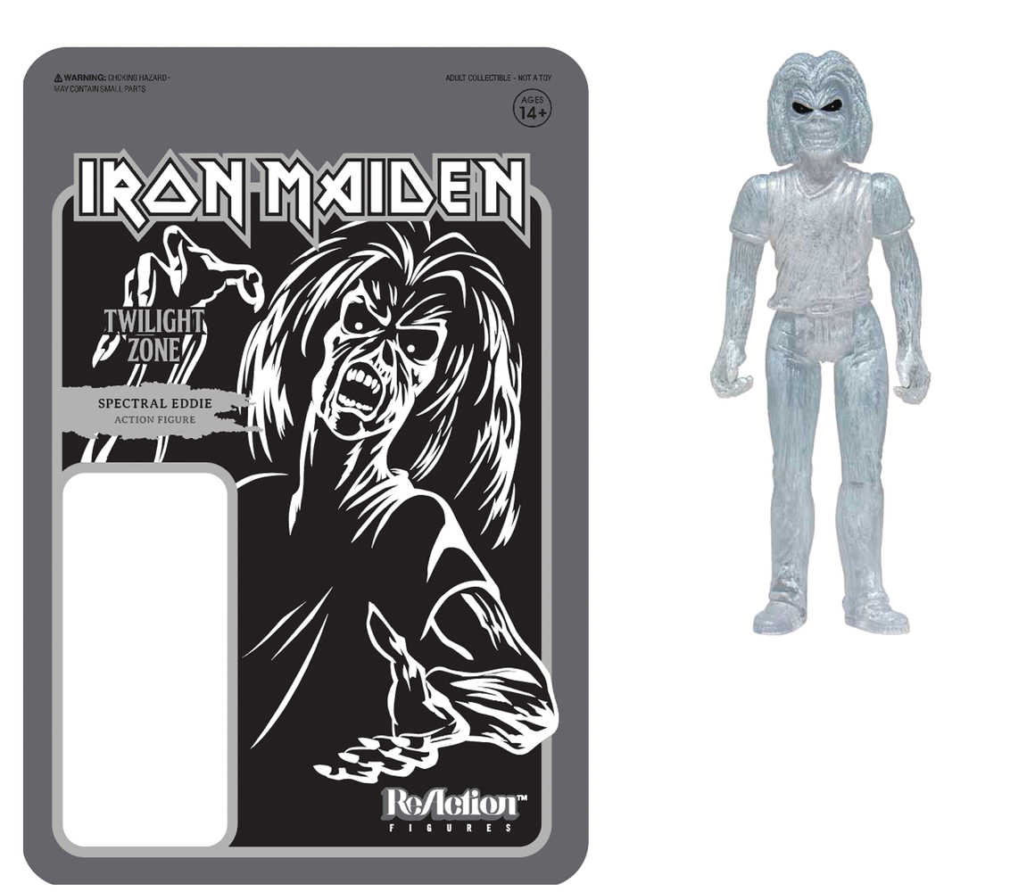 Iron Maiden Twilight Zone Spectral Eddie Reaction Figure (Ne