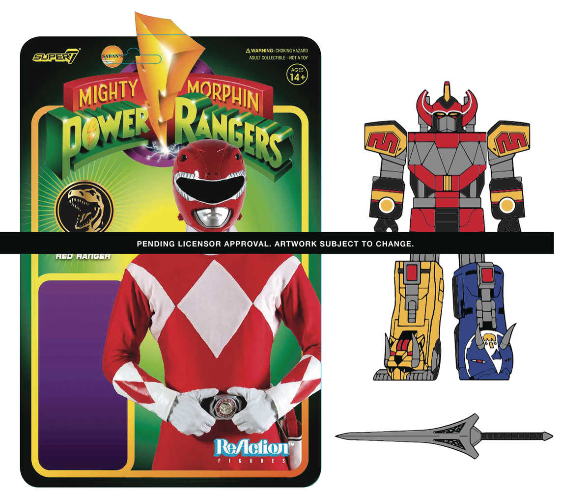 Mighty Morphin Power Rangers Megazord Reaction Figure 