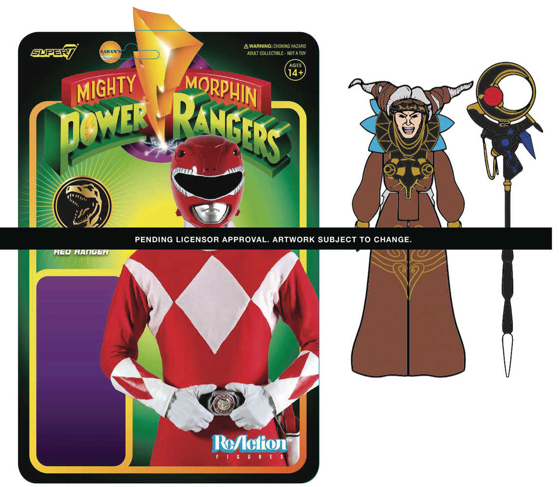 Mighty Morphin Power Rangers Rita Repulsa Reaction Figure (N