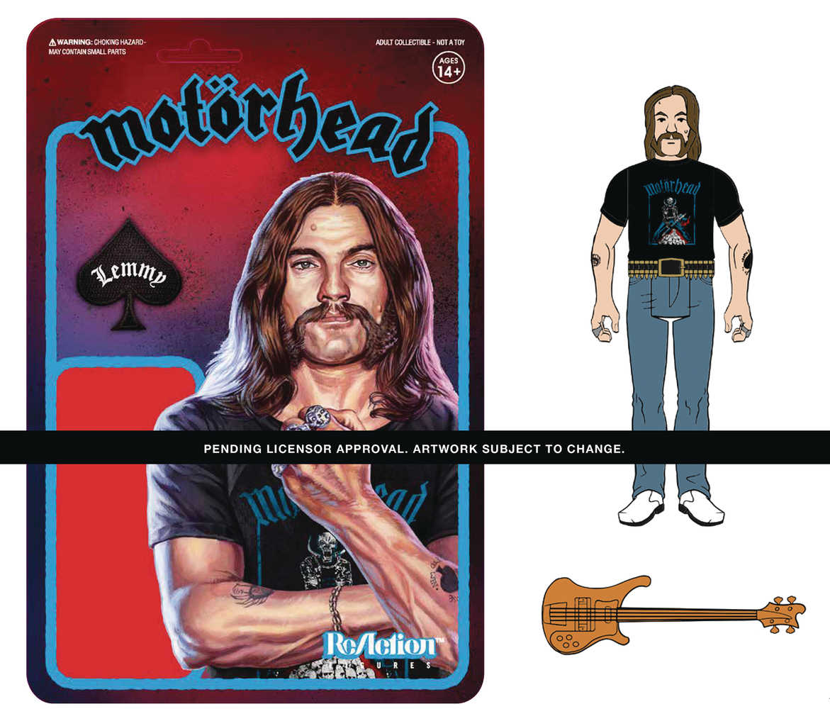 Motorhead Lemmy V2 Reaction Figure  
