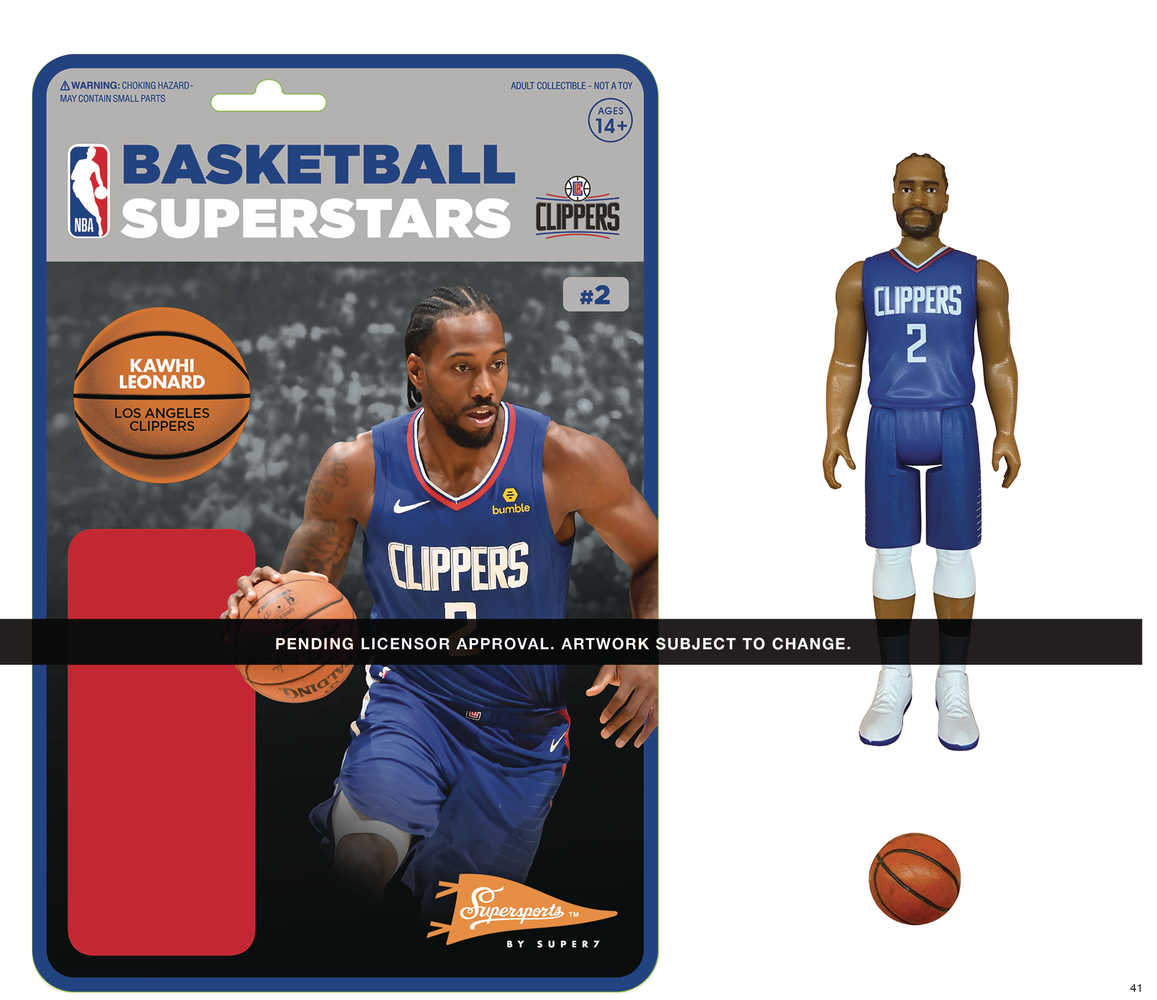 Nba La Clipper Kawhi Leonard Reaction Figure  
