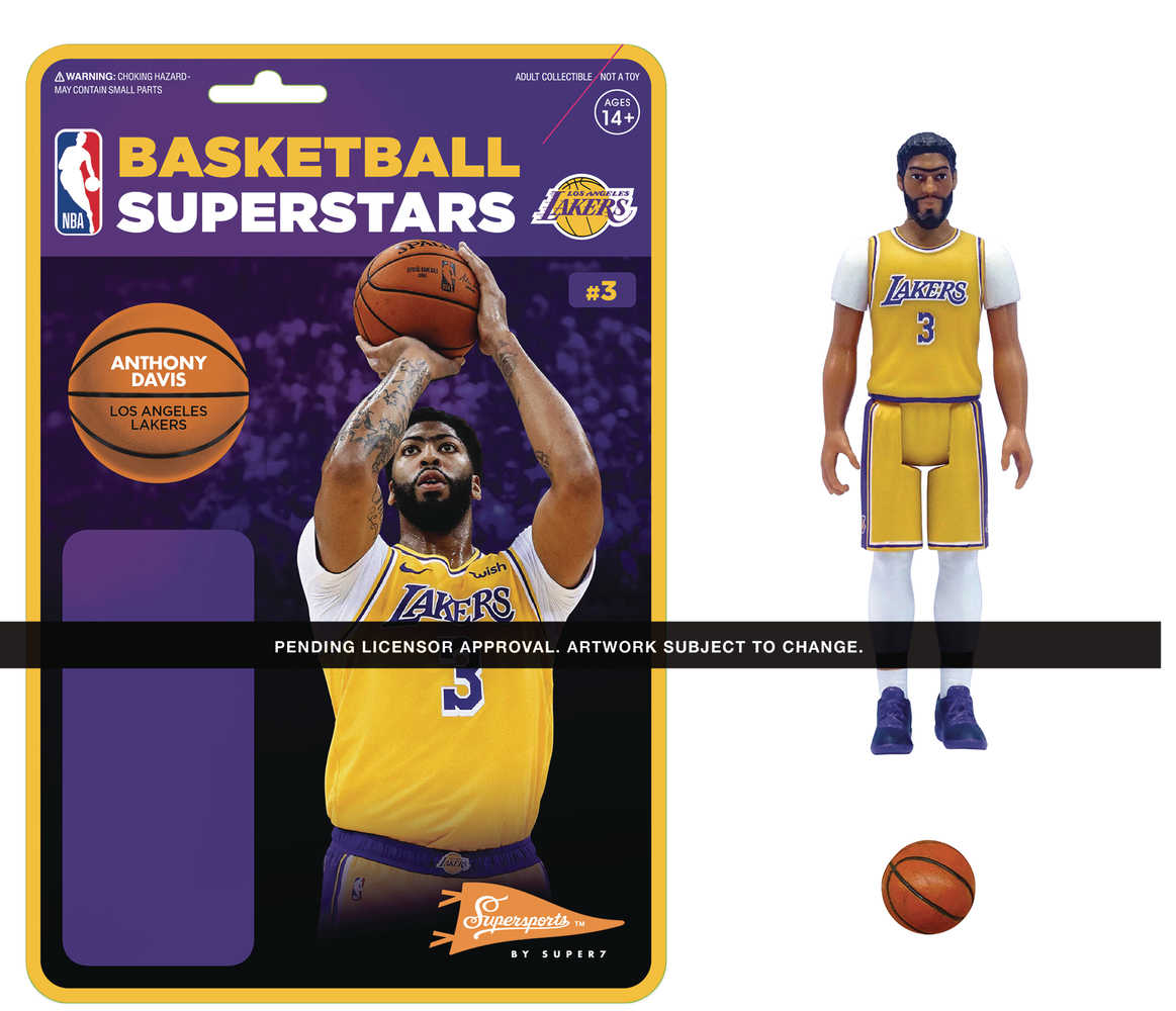 Nba La Lakers Anthony Davis Reaction Figure  