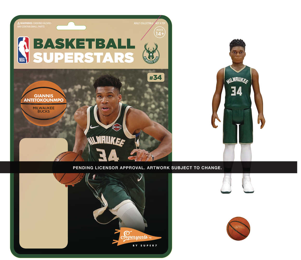 Nba Milwaukee Bucks Giannis Antetokoumpo Reaction Figure (Ne