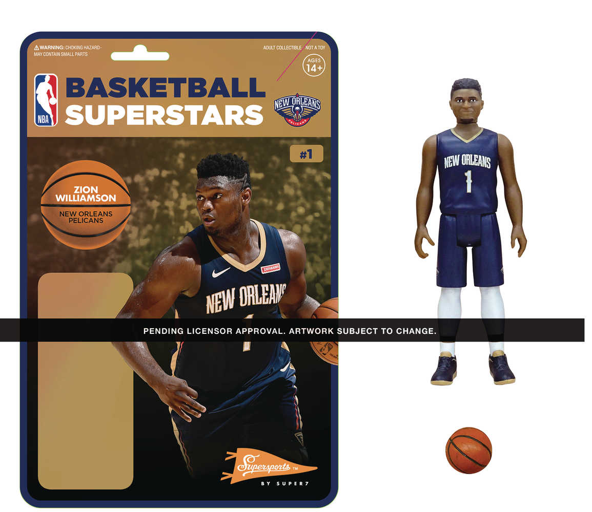 Nba New Orleans Pelicans Zion Williamson Reaction Figure (Ne