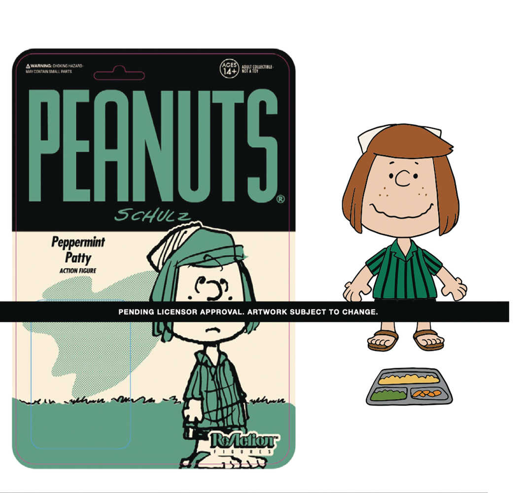 Peanuts Camp Peppermint Patty W3 Reaction Figure  