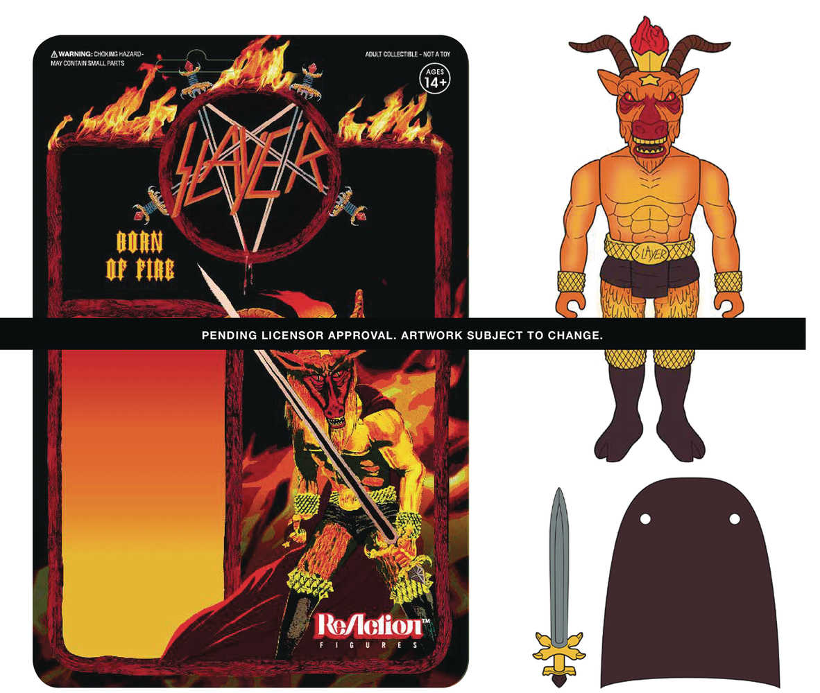 Slayer Born Of Fire Reaction Figure  