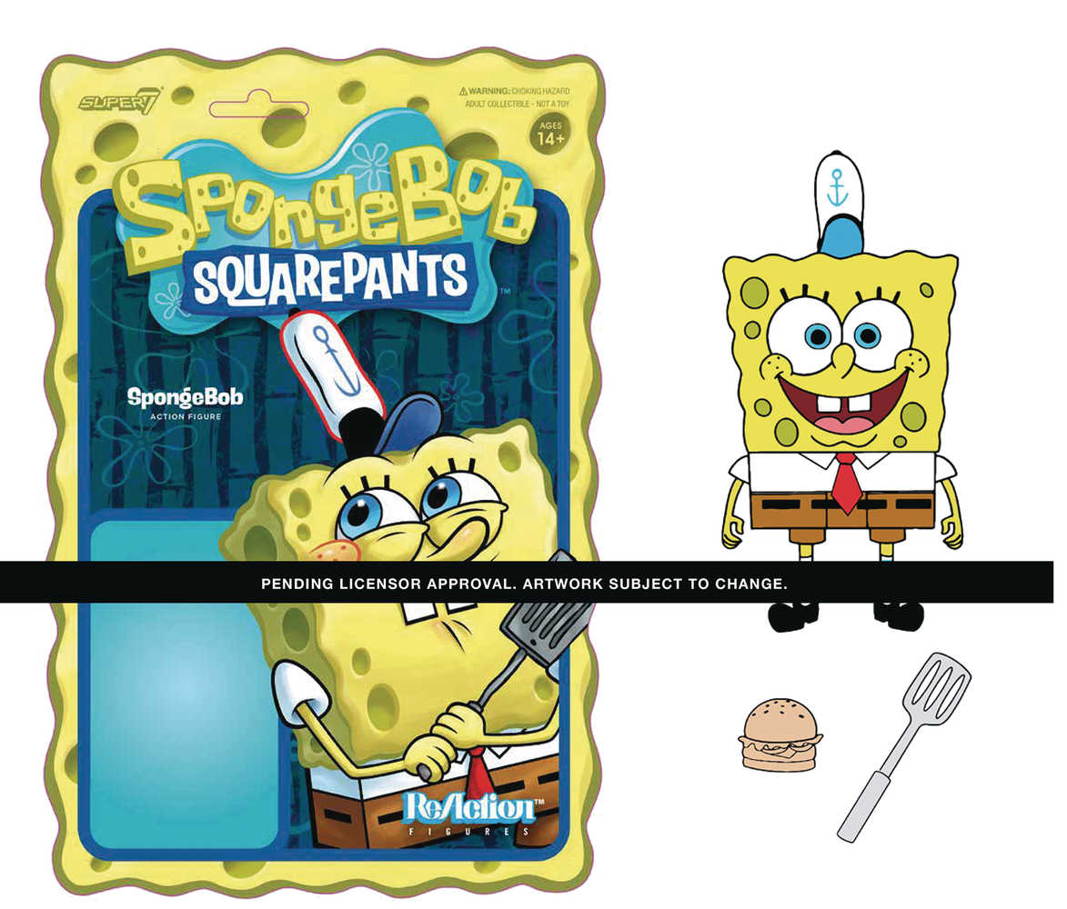Spongebob Squarepants Spongebob Reaction Figure  