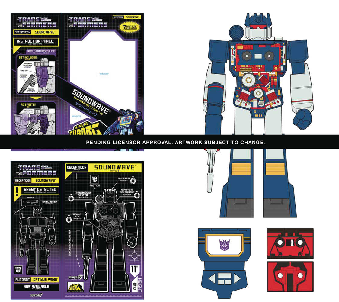 Transformers Super Cyborg Soundwave  