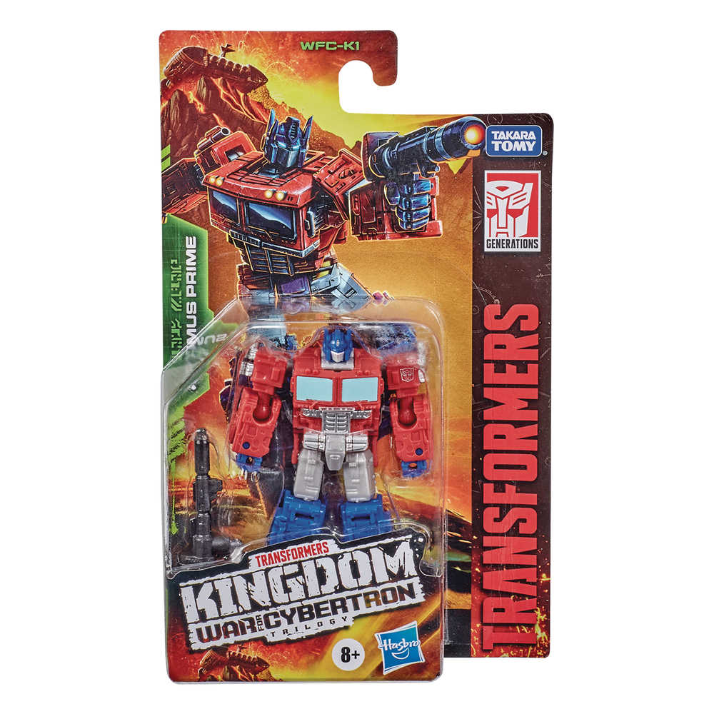 Transformers Gen Wfck Core Optimus Prime Action Figure Case  