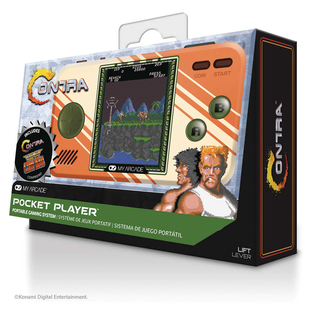 My Arcade Contra Pocket Player 