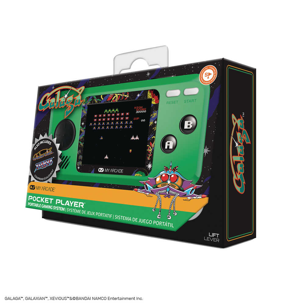 My Arcade Galaga Pocket Player 