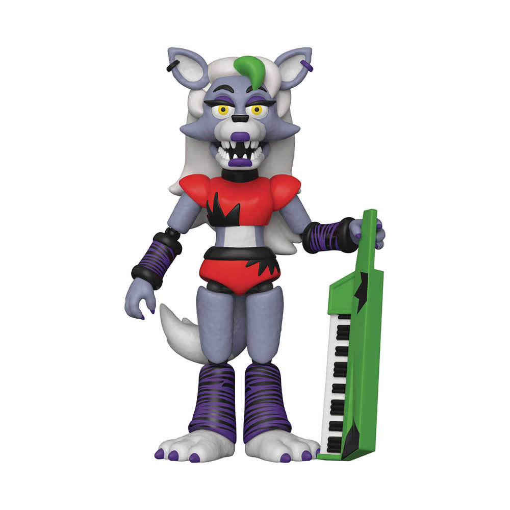 Fnaf Pizza Plex Roxanne Wolf Action Figure 