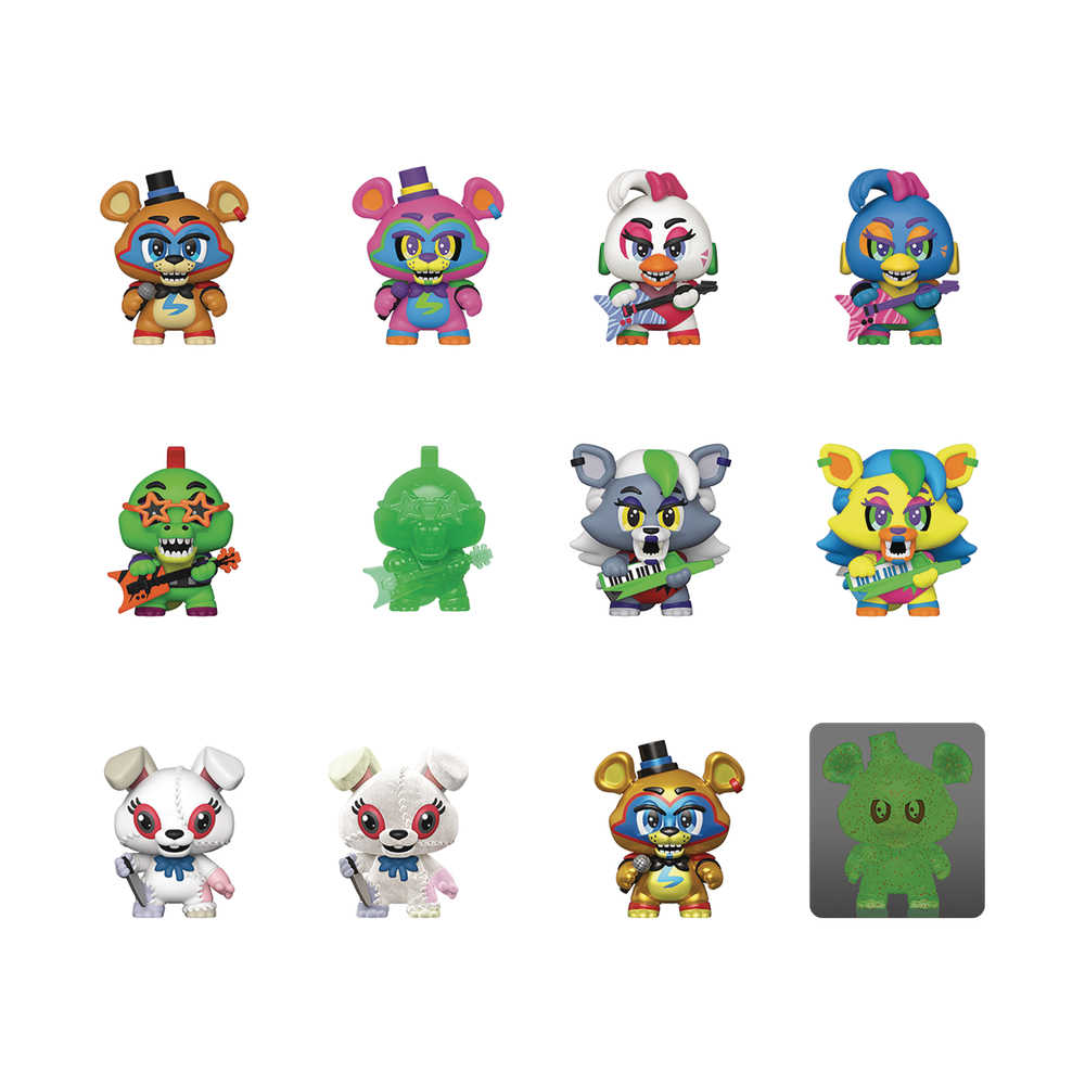 Mystery Minis Fnaf Pizza Plex12 Pc Bmb Disp 