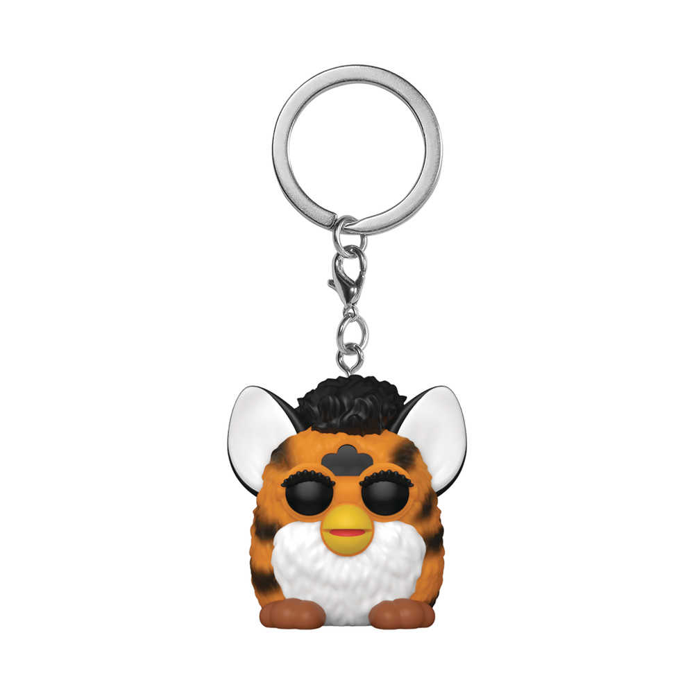 Pocket Pop Hasbro Tiger Furby Keychain 