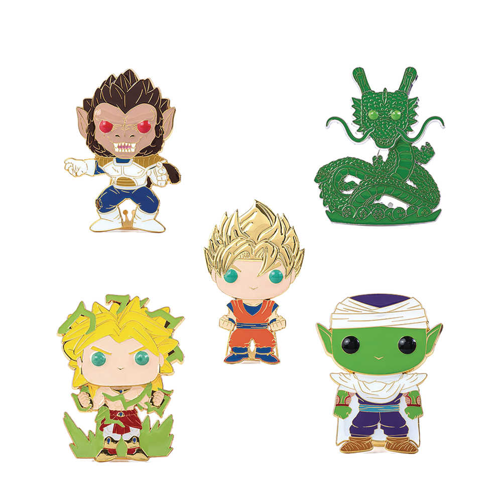 Pop Dbz Large Enamel Pin 12 Pc Assortment 
