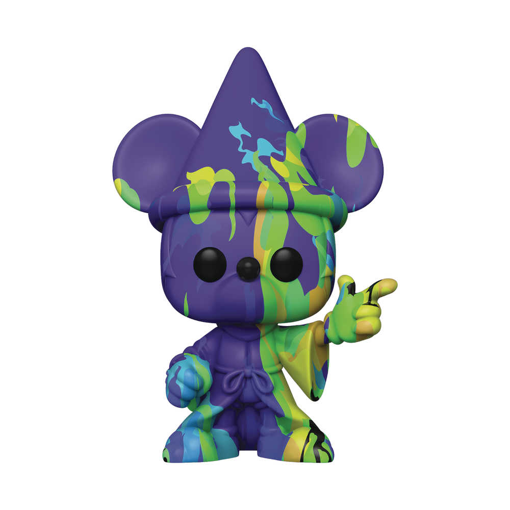 Pop Art Series Disney Fantasia 80 Th Mickey 2 Vinyl Figure 