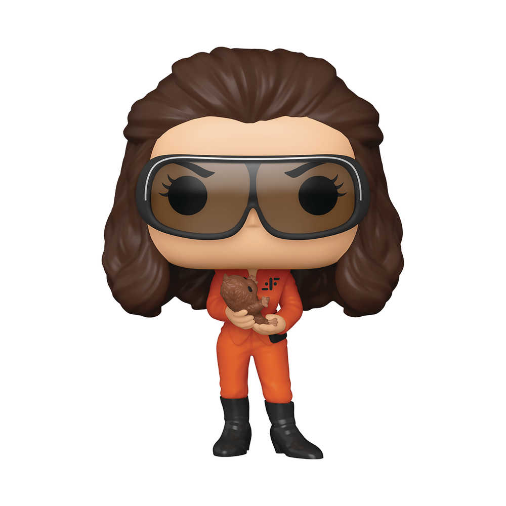 Pop TV V Diana In Glasses with Rodent Vinyl Figure 