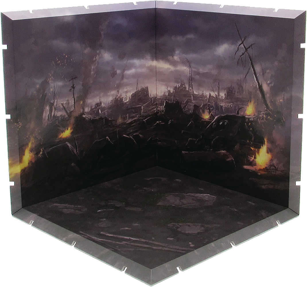 Dioramansion 150 Burnt Field Figure Diorama 