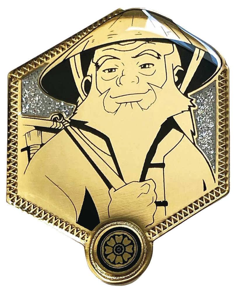 Avatar The Last Airbender Golden Iroh Enamel Pin 