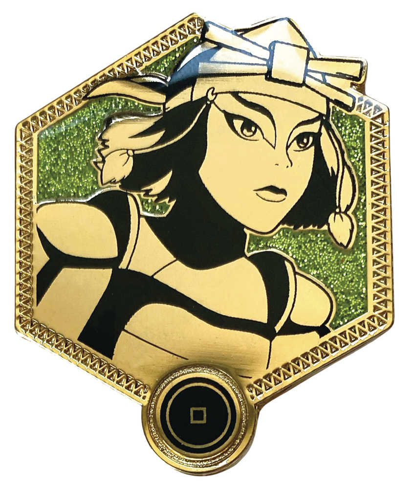 Avatar The Last Airbender Golden Suki Enamel Pin 